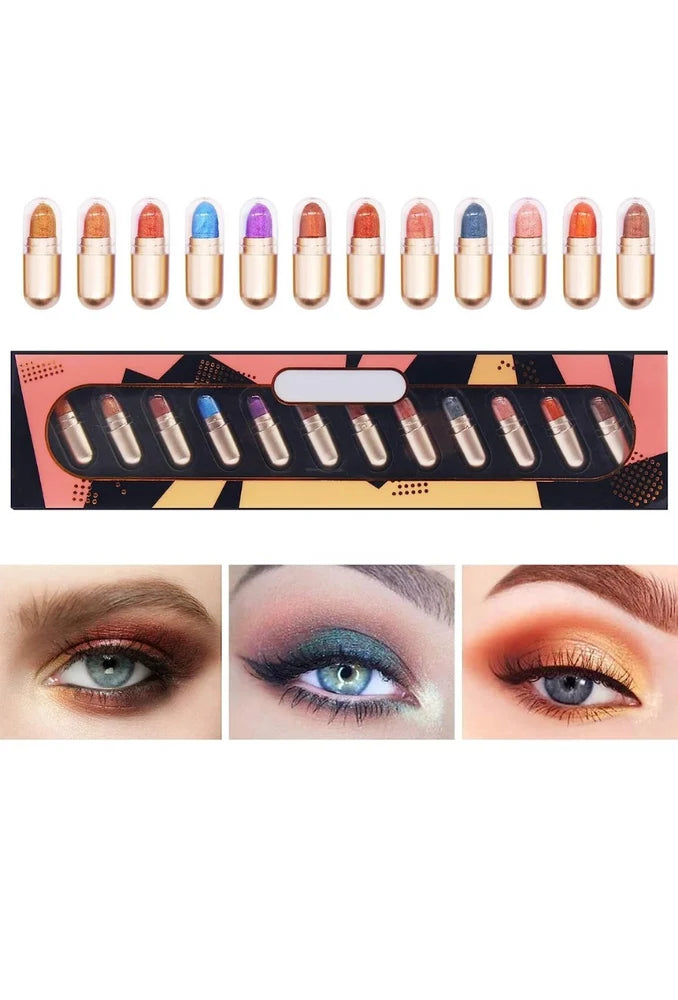 ✨Imported Waterproof Eyeshadow Pack of 12