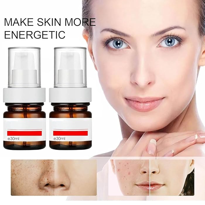 โค๏ธ ORIGINAL ๐๐ก๐ข๐ญ๐๐ง๐ข๐ง๐ and ๐
๐ซ๐๐๐ค๐ฅ๐ Removing Essence, Vitamin C ๐๐ฅ๐๐ฆ๐ข๐ฌ๐ก Serum for ๐๐๐ฅ๐๐ฌ๐ฆ๐ ๐๐๐ฆ๐จ๐ฏ๐๐ฅ, ๐๐ง๐ญ๐ข-๐ฌ๐ฉ๐จ๐ญ Face Serum (๐ฅBuy 1 Get 1 FREE Today Only) - Pack of 2