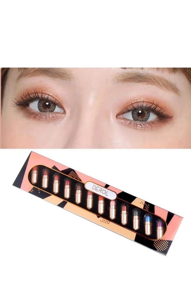 ✨Imported Waterproof Eyeshadow Pack of 12