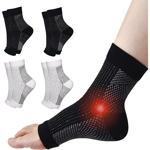 Bamboo Compression Swelling/Pain Healing Socks (Pack of 2)
