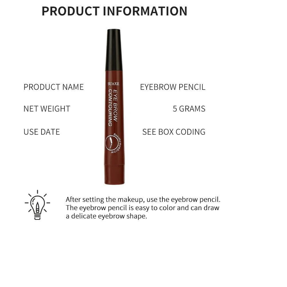 ✨Last Day Promotion 50% Off for Today Only! ✨ 4-Point Waterproof / Sweat-Proof Microblading Eyebrow Pen (5/5⭐⭐⭐⭐⭐)