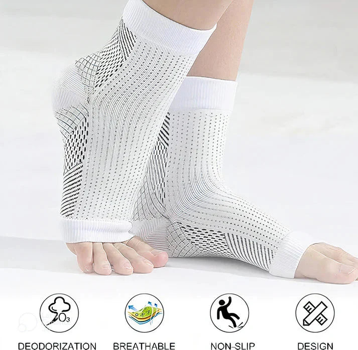 Bamboo Compression Swelling/Pain Healing Socks (Pack of 2)