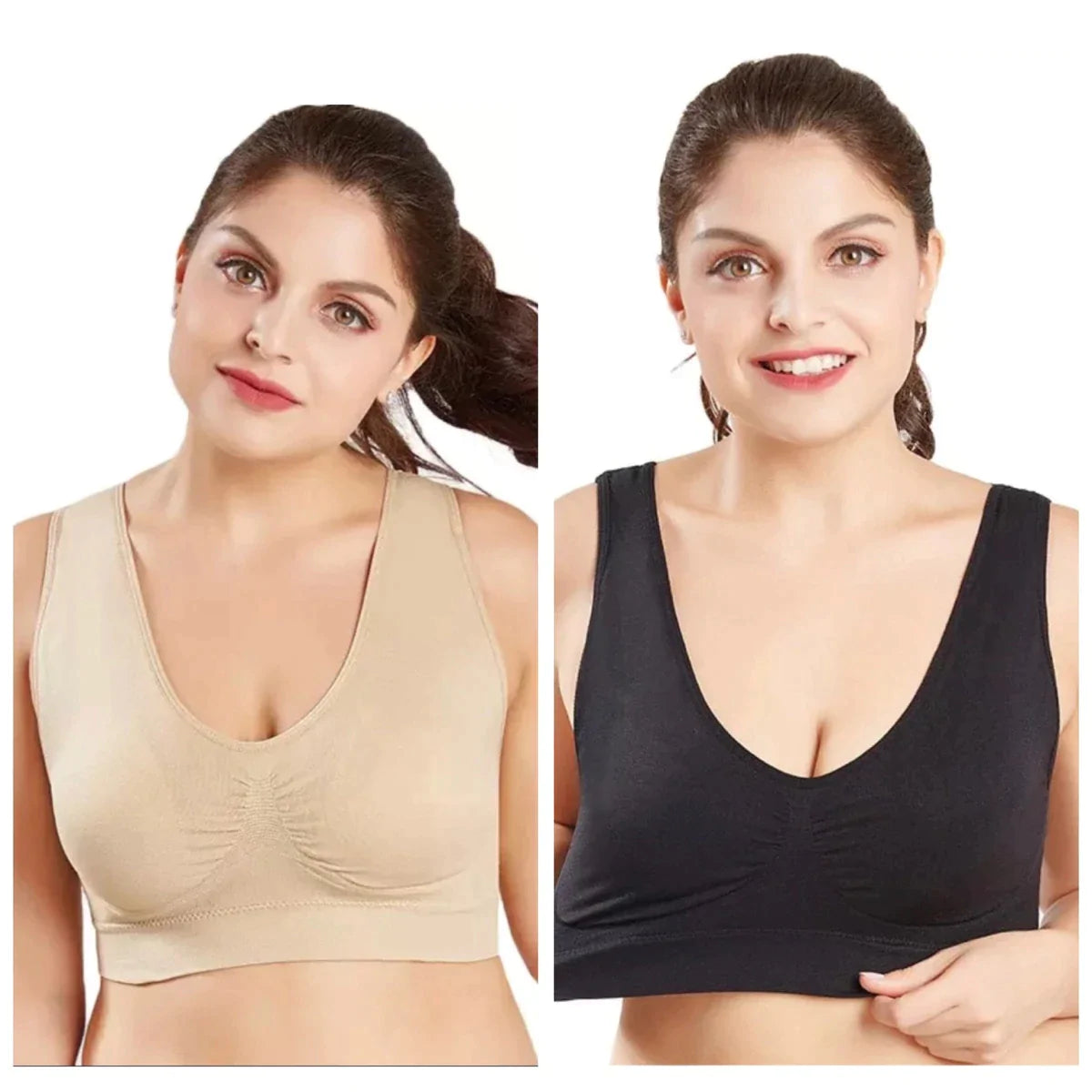 🎁2024 New Year Hot Sale🎁 Imported Lift up Shaper Air Bra - Pack of 3 - Free Size ( 28" to 42")