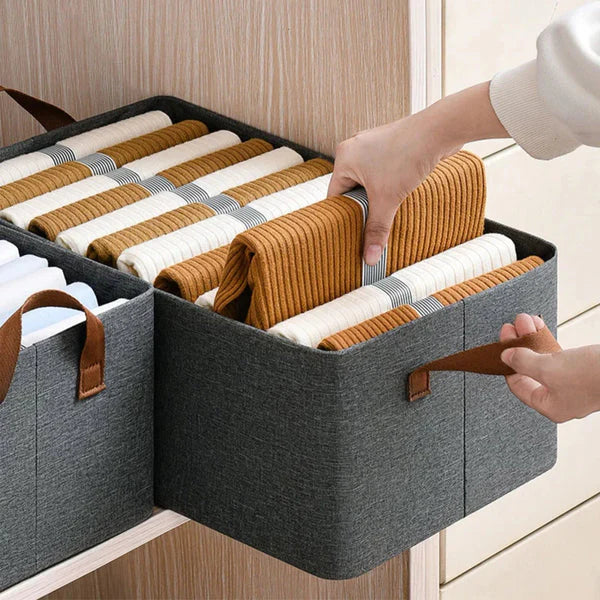 🔥HOT SALE🔥 Multi-functional Folding Wardrobe Clothes Organizer ❤️ Buy 2 get 1 Free❤️ (Pack of 3)