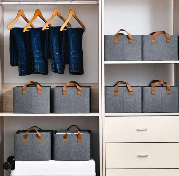 🔥HOT SALE🔥 Multi-functional Folding Wardrobe Clothes Organizer ❤️ Buy 2 get 1 Free❤️ (Pack of 3)