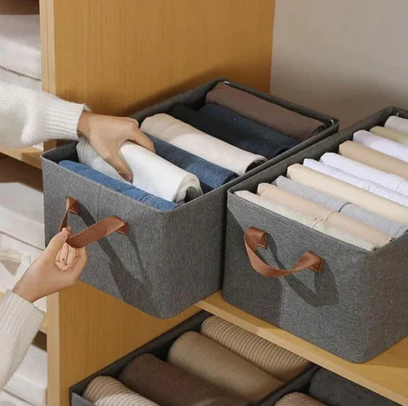 🔥HOT SALE🔥 Multi-functional Folding Wardrobe Clothes Organizer ❤️ Buy 2 get 1 Free❤️ (Pack of 3)
