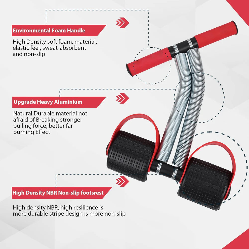 TRIMMEZY™️ DOUBLE SPRING TUMMY TRIMMER (Abs & Waist Tummy Exerciser®)