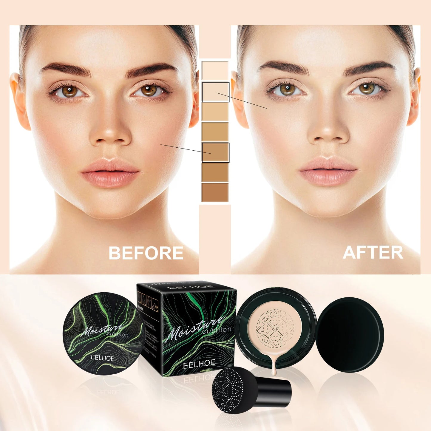 🍄Imported GLAMOXO™ Waterproof Foundation CC Cream