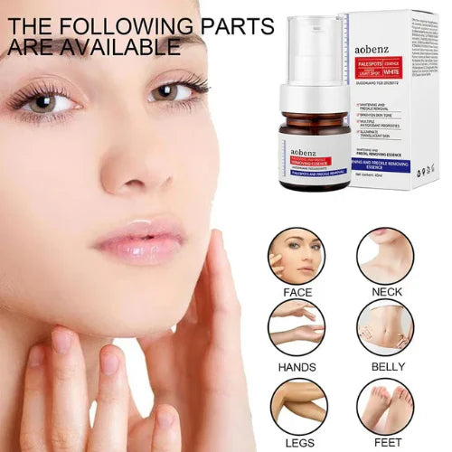 ❤️ ORIGINAL 𝐖𝐡𝐢𝐭𝐞𝐧𝐢𝐧𝐠 and 𝐅𝐫𝐞𝐜𝐤𝐥𝐞 Removing Essence, Vitamin C 𝐁𝐥𝐞𝐦𝐢𝐬𝐡 Serum for 𝐌𝐞𝐥𝐚𝐬𝐦𝐚 𝐑𝐞𝐦𝐨𝐯𝐚𝐥, 𝐀𝐧𝐭𝐢-𝐬𝐩𝐨𝐭 Face Serum (🔥Buy 1 Get 1 FREE Today Only) - Pack of 2