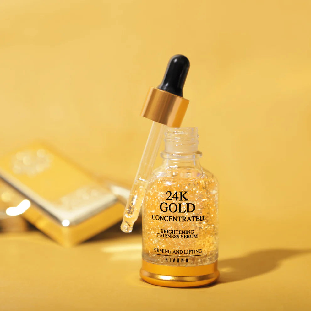 24K Gold Face Serum - ❤️BUY 1 GET 1 Free❤️ (🔥Best Selling Serum in UK,US, INDIA)