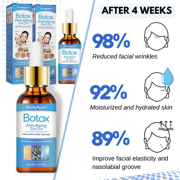 ❤️100% Original AWARD WINNING 🏆🏆❤️ ✨Botox Face & Eye Serum ( Buy 1, Get 1 FREE! 💕, Pack of 2)