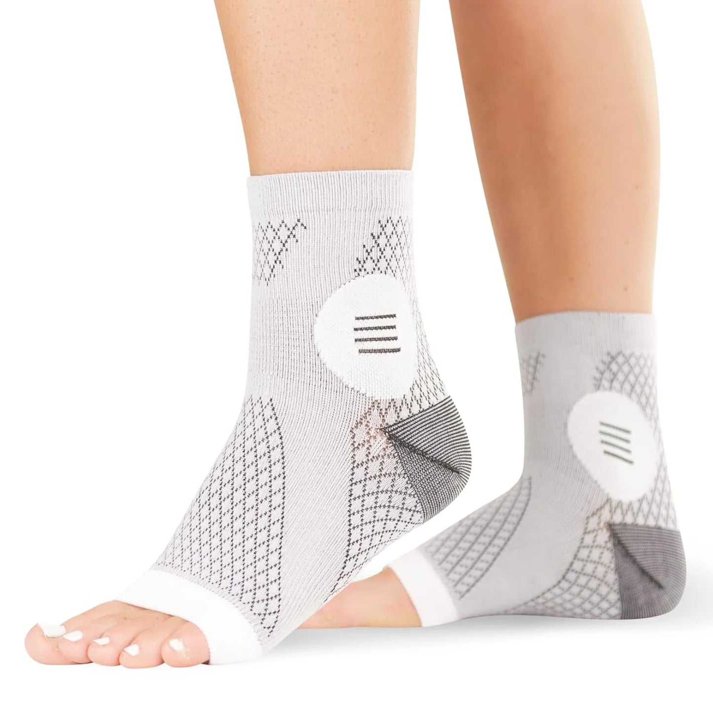 Bamboo Compression Swelling/Pain Healing Socks (Pack of 2)