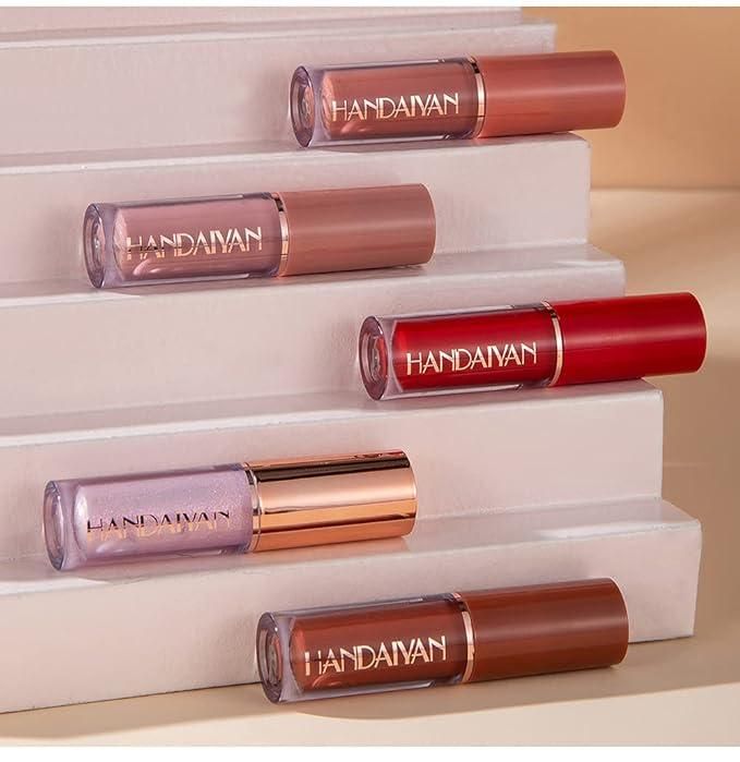 12 Colors Handaiyan Velvet Matte Liquid Lipstick Set