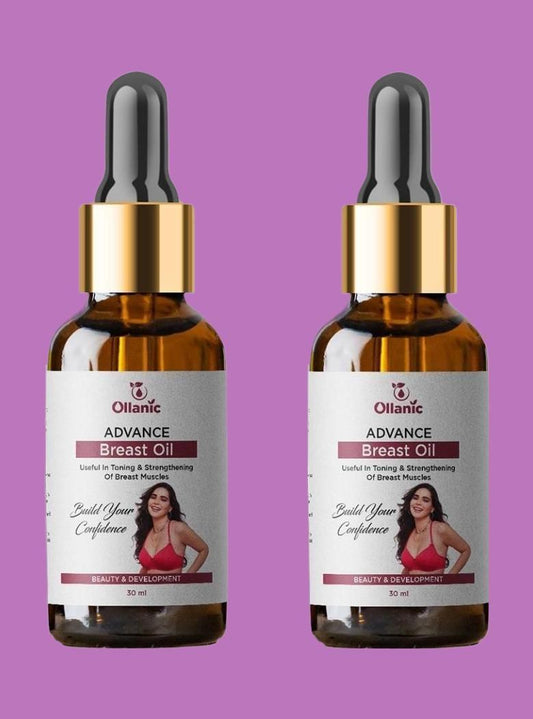 Ayurvedic Oil for Breast Growth Breast, Enlargement Oil & Reshaping  (Pack Of 2) (🔥Buy 1 Get 1 FREE Only For Today 🔥)