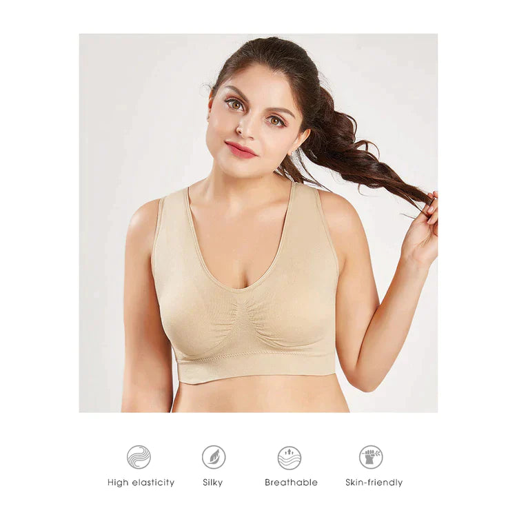 🎁2024 New Year Hot Sale🎁 Imported Lift up Shaper Air Bra  - Pack of 3 - Free Size ( 28" to 42")