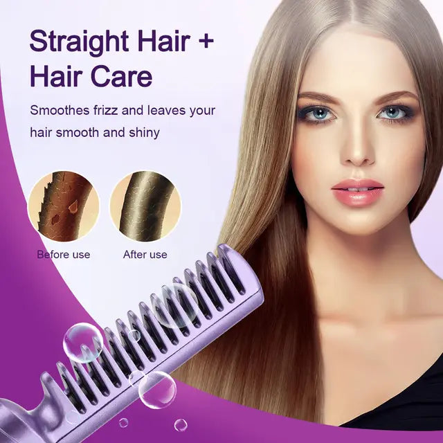 2 in 1 Wireless Hair Styling Comb ❤️For Both Men And Women❤️(5/5⭐⭐⭐⭐⭐)