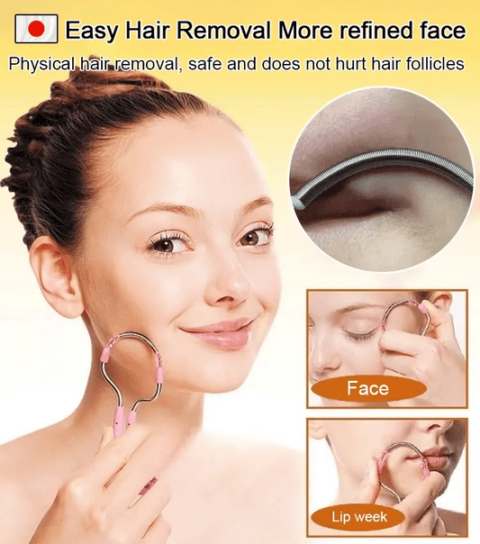 🔥 Hot Selling 🔥 DermaSilk™️ Painless Facial Hair Remover (Buy 1 Get 1 Free) - Pack Of 2